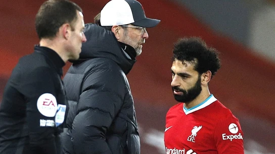 Salah ni mira a Klopp Salah ni mira a Klopp