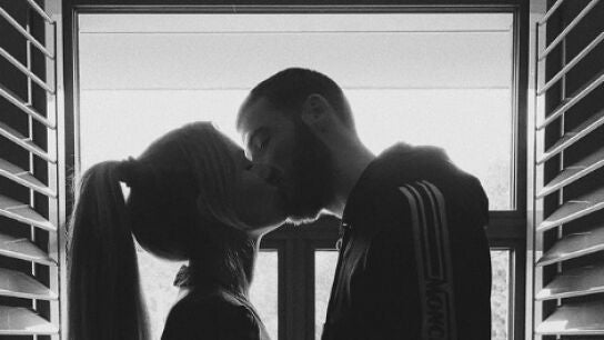 Edurne y David de Gea