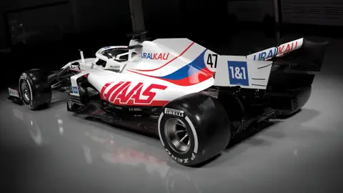 Haas Uralka Nuevos colores para la temporada 2021
