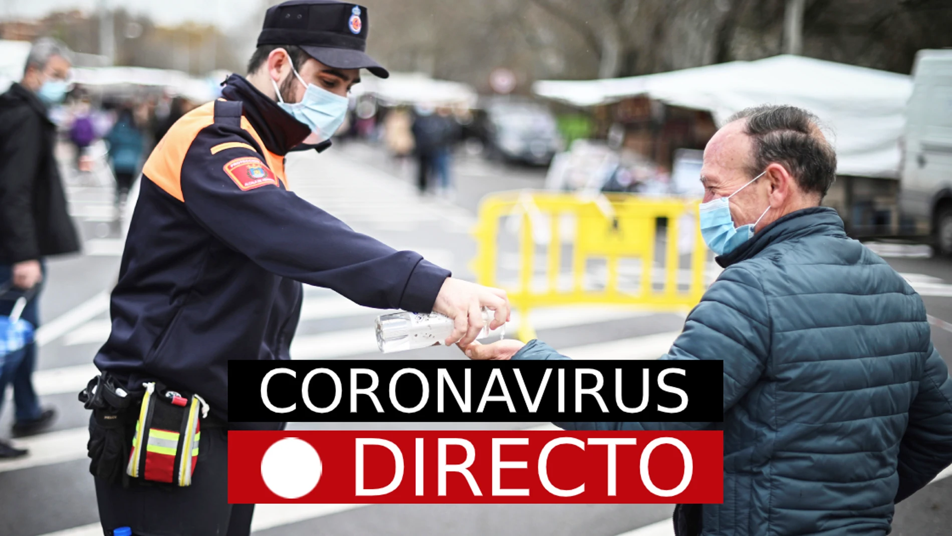 Imagen de un control por el coronavirus
