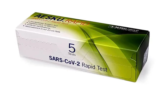 El test de antígenos que se pondrá a la venta en Aldi en Alemania. El test de antígenos que se pondrá a la venta en Aldi en Alemania.