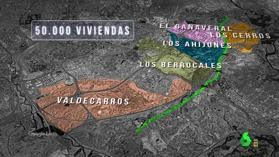 El 'oro' invisible de la Cañada Real, la única gran superficie por la que puede crecer la ciudad de Madrid El 'oro' invisible de la Cañada Real, la única gran superficie por la que puede crecer la ciudad de Madrid