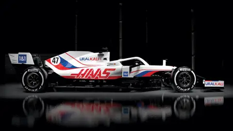 Haas Uralkali Nuevos colores para la temporada 2021