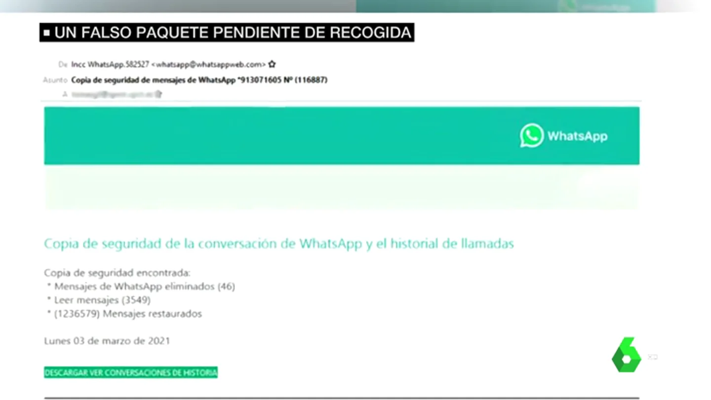 Ojo con los SMS que avisan de la recogida de paquetes: la Policía advierte de que podría ser una estafa Ojo con los SMS que avisan de la recogida de paquetes: la Policía advierte de que podría ser una estafa