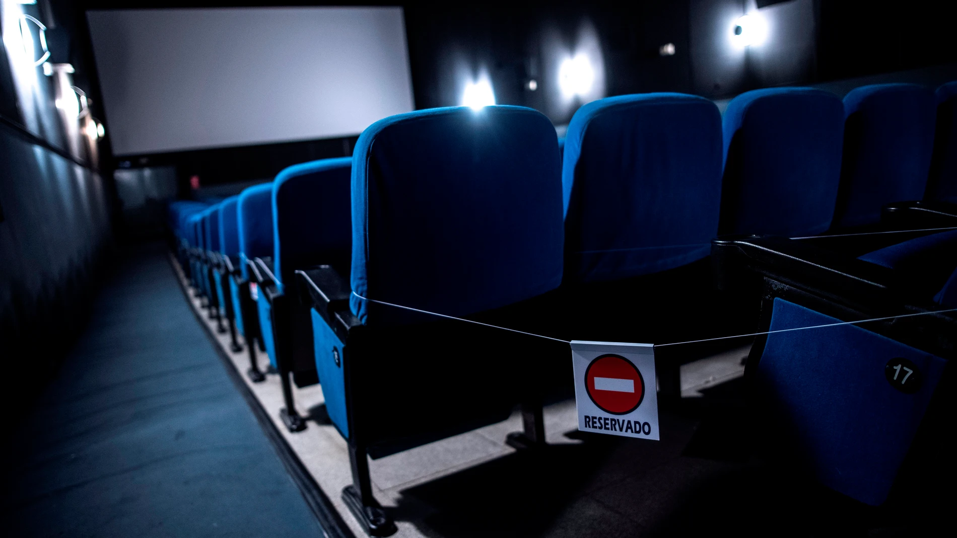 Sala de los cines Redux de la localidad toledana de Torrijos
