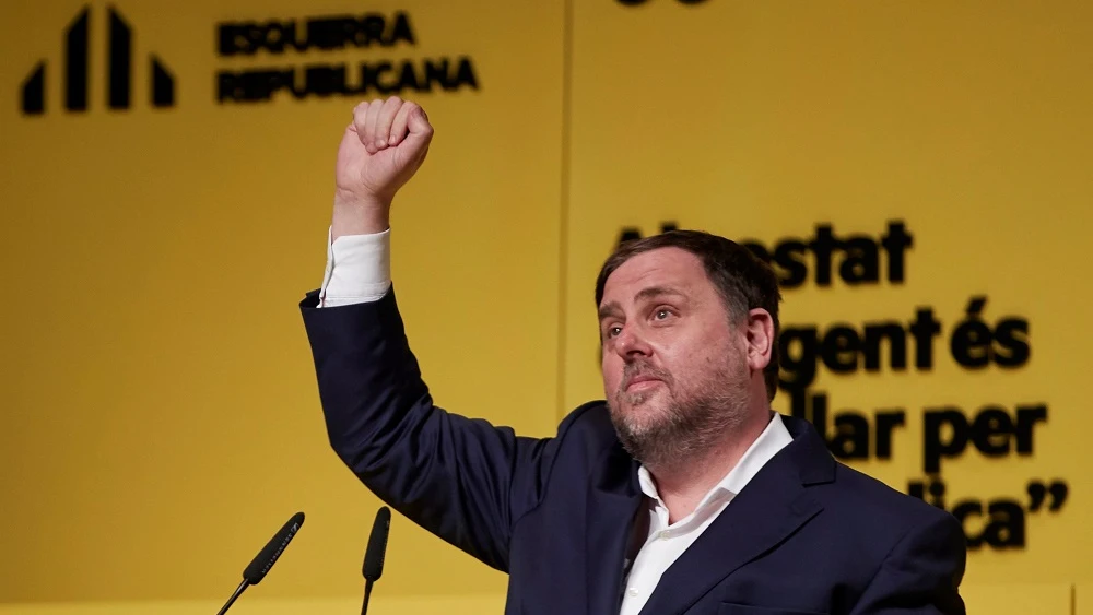 Oriol Junqueras, presidente de ERC