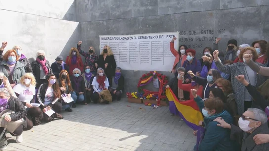 Homenaje a las mujeres fusiladas por el franquismo en Madrid Homenaje a las mujeres fusiladas por el franquismo en Madrid