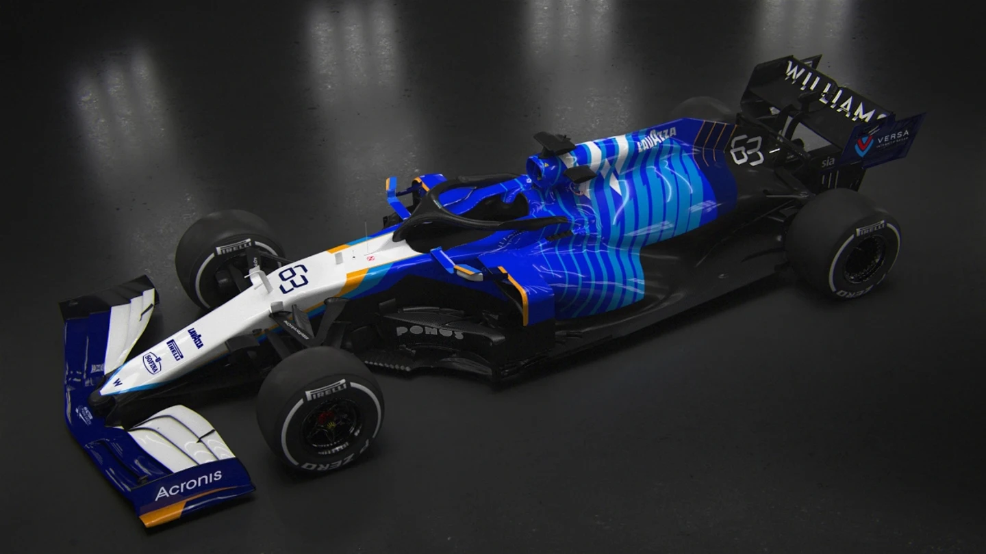 El FW43B de Williams El FW43B de Williams