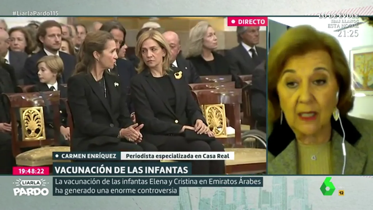 La reina Sofía se vacunará en las próximas semanas "en el centro de salud que le toque" en El Pardo La reina Sofía se vacunará en las próximas semanas "en el centro de salud que le toque" en El Pardo