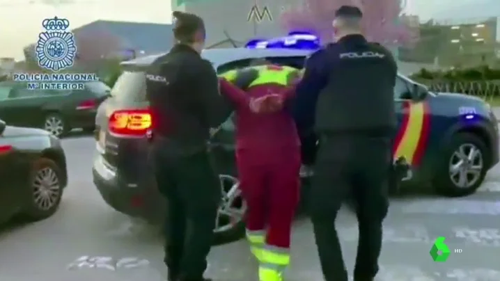 Imagen del presunto asesino de un enfermero en Madrid