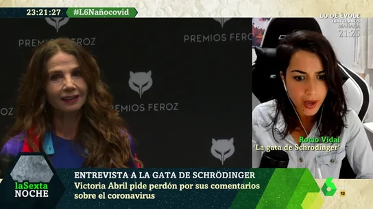 Rocío Vidal, en laSexta Noche Rocío Vidal, en laSexta Noche