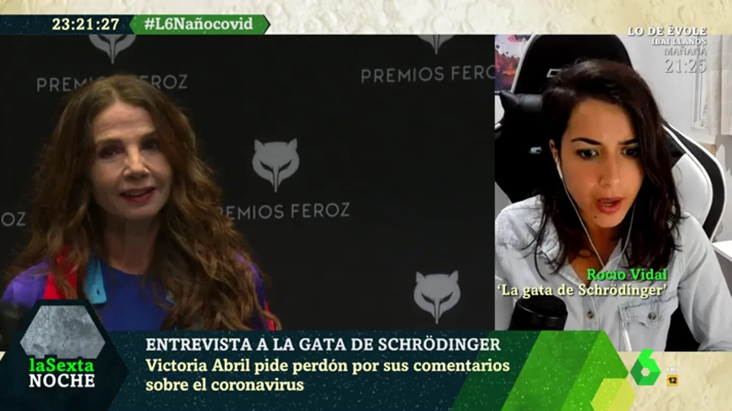 Rocío Vidal, en laSexta Noche Rocío Vidal, en laSexta Noche