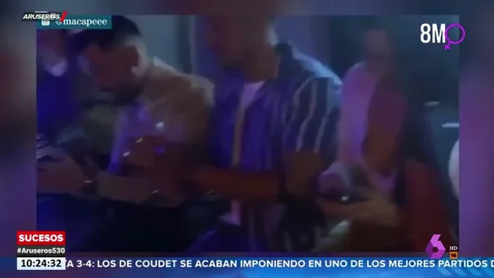 Varios concursantes de 'La Isla de las Tentaciones', pillados en una fiesta sin mascarilla, sin distancia de seguridad y superando el aforo Varios concursantes de 'La Isla de las Tentaciones', pillados en una fiesta sin mascarilla, sin distancia de seguridad y superando el aforo