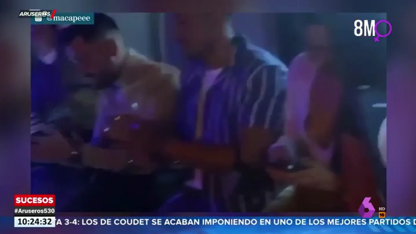 Varios concursantes de 'La Isla de las Tentaciones', pillados en una fiesta sin mascarilla, sin distancia de seguridad y superando el aforo Varios concursantes de 'La Isla de las Tentaciones', pillados en una fiesta sin mascarilla, sin distancia de seguridad y superando el aforo