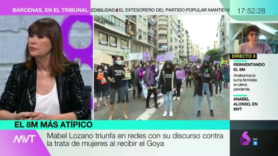 El mensaje de Mabel Lozano por el 8M: "Nunca vamos a poder ser l&iacute;deres ni empoderadas mientras haya mujeres prostituidas"