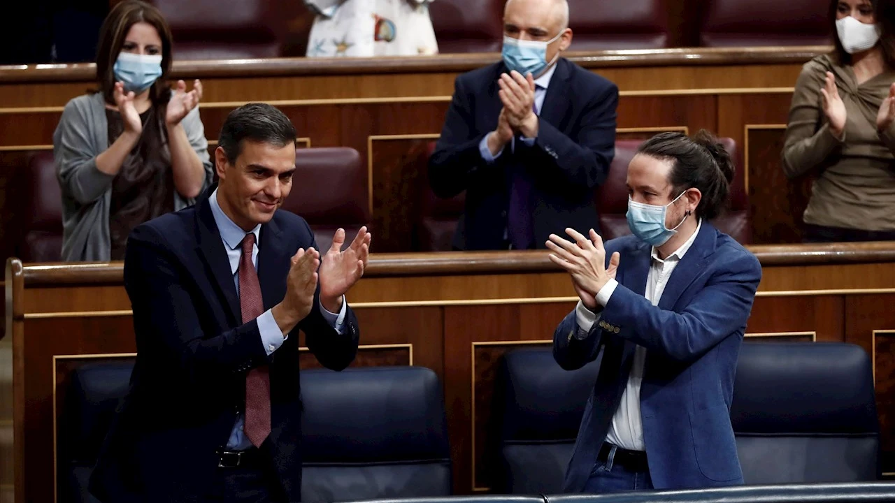 Pedro Sánchez y Pablo Iglesias