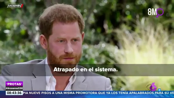 El príncipe Harry se confiesa sobre su vida en palacio: "Estaba atrapado en el sistema, igual que el resto de mi familia"