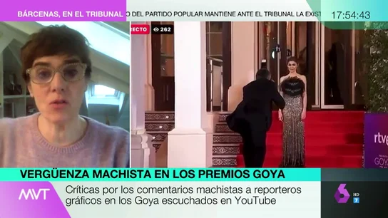 El rotundo alegato de Anabel Alonso sobre los comentarios machistas de los Goya: "No es la excepción, es el pan nuestro de cada día" El rotundo alegato de Anabel Alonso sobre los comentarios machistas de los Goya: "No es la excepción, es el pan nuestro de cada día"