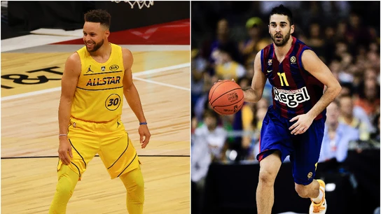 Steephen Curry y Juan Carlos Navarro Steephen Curry y Juan Carlos Navarro