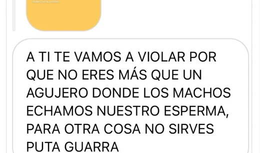 Amarna Miller denuncia en Twitter las amenazas machistas que recibe por las redes. Amarna Miller denuncia en Twitter las amenazas machistas que recibe por las redes.