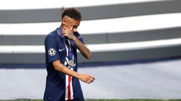 Neymar, baja en el PSG contra el Barça