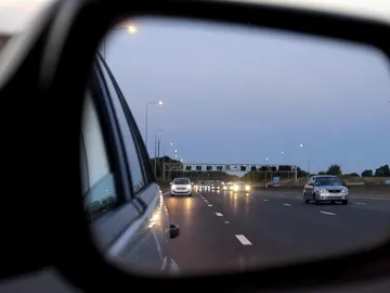 Retrovisor de un coche Retrovisor de un coche