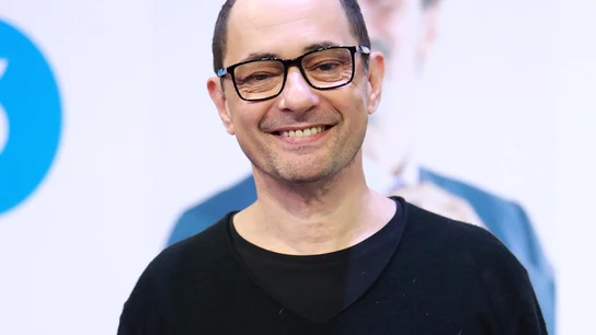 El actor Jordi Sánchez durante la presentación de una temporada de una serie Jordi Sánchez