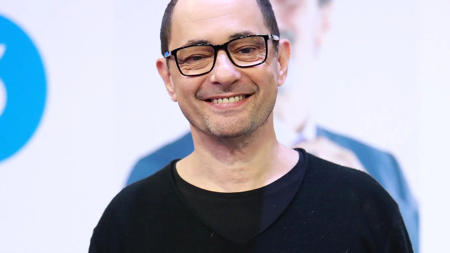 El actor Jordi Sánchez durante la presentación de una temporada de una serie Jordi Sánchez