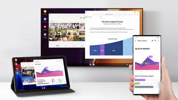 Samsung DeX inalámbrico en móviles y tablets. Samsung DeX inalámbrico en móviles y tablets.