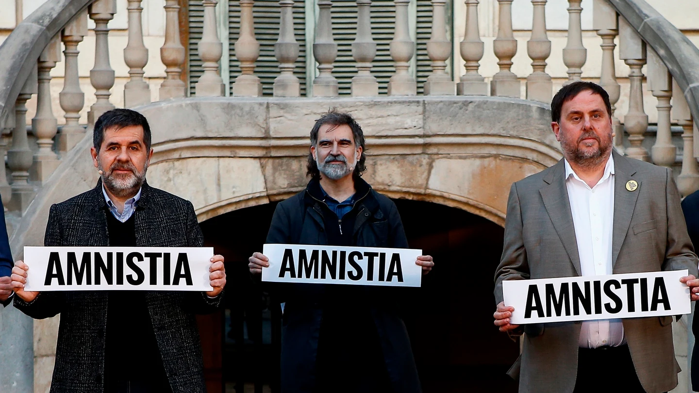 Los presos del procés Oriol Junqueras, Jordi Sànchez, y Jordi Cuixart Los presos del procés Oriol Junqueras, Jordi Sànchez, y Jordi Cuixart