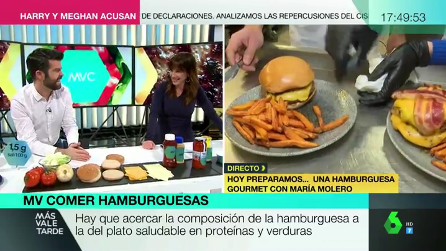 Cómo hacer una hamburguesa saludable en menos de dos minutos: trucos para sustituir grasas por nutrientes sin renunciar al sabor Cómo hacer una hamburguesa saludable en menos de dos minutos: trucos para sustituir grasas por nutrientes sin renunciar al sabor