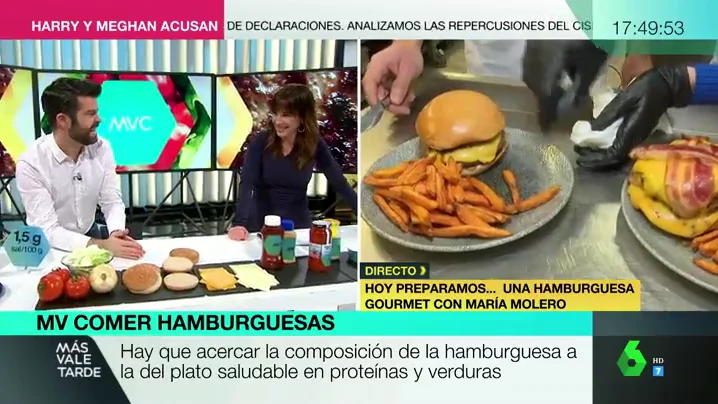 Cómo hacer una hamburguesa saludable en menos de dos minutos: trucos para sustituir grasas por nutrientes sin renunciar al sabor 