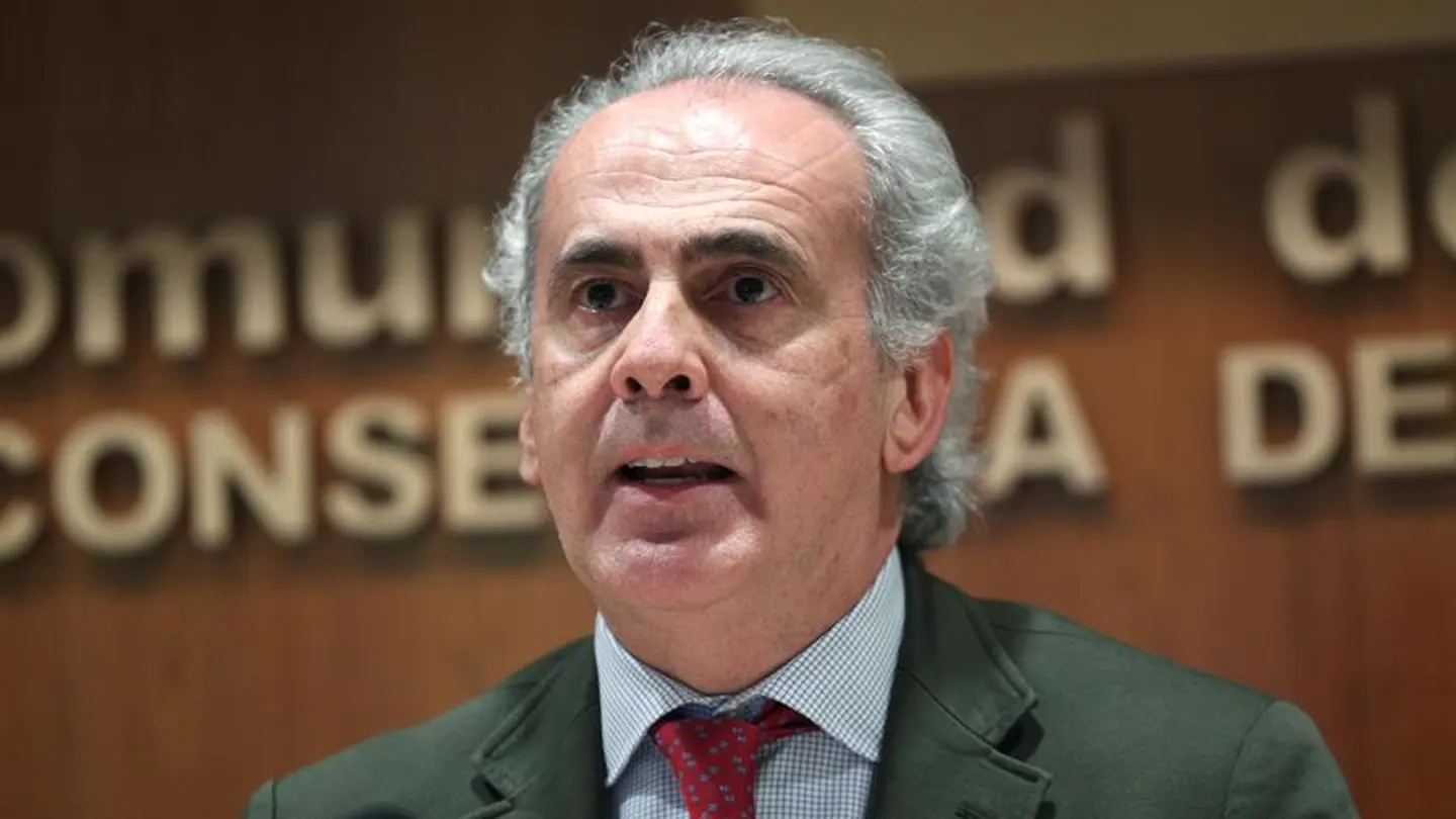 El consejero de Sanidad de la Comunidad de Madrid, Enrique Ruiz Escudero. El consejero de Sanidad de la Comunidad de Madrid, Enrique Ruiz Escudero.