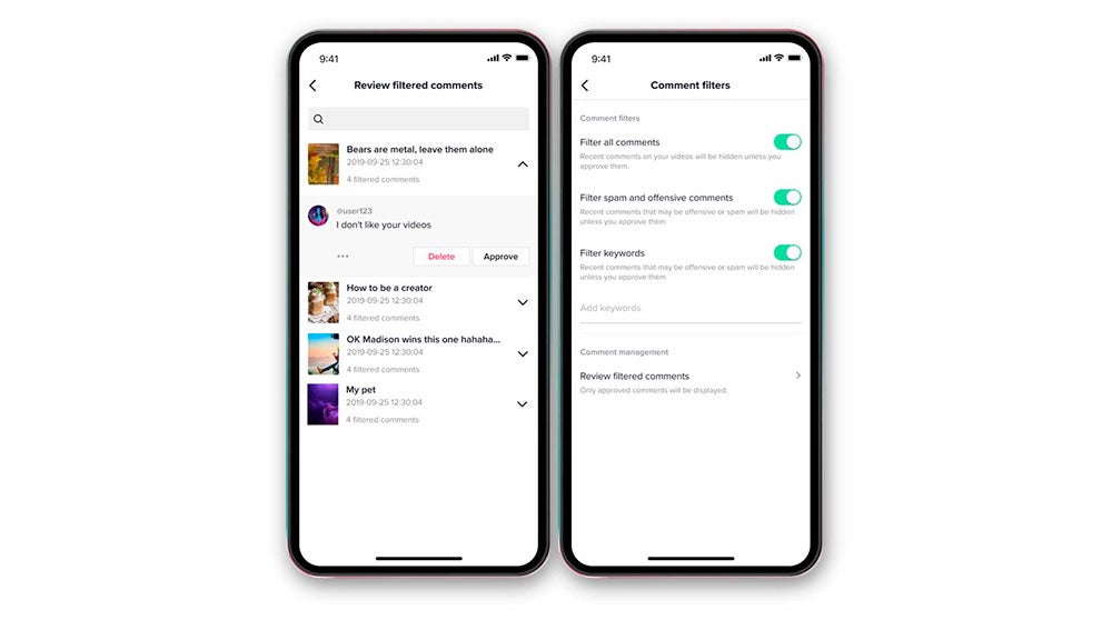 Los nuevos filtros de TikTok