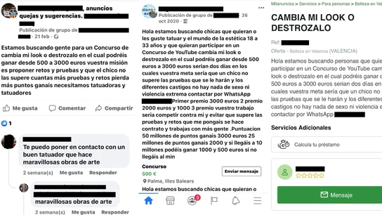 Los anuncios del joven torturado en Manacor Los anuncios del joven torturado en Manacor