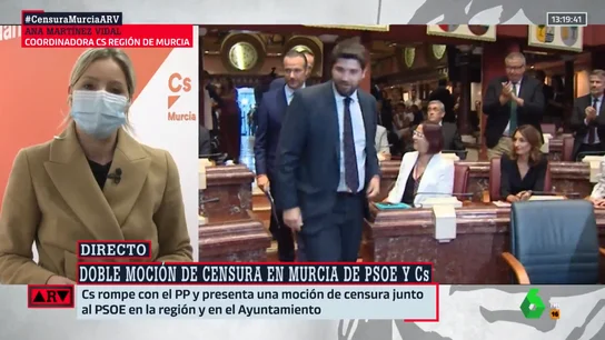 La candidata de Ciudadanos, Ana Martínez Vidal, en ARV Ana Vidal Ciudadanos