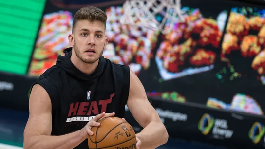 Meyers Leonard, jugador de Miami Heat Meyers Leonard, jugador de Miami Heat