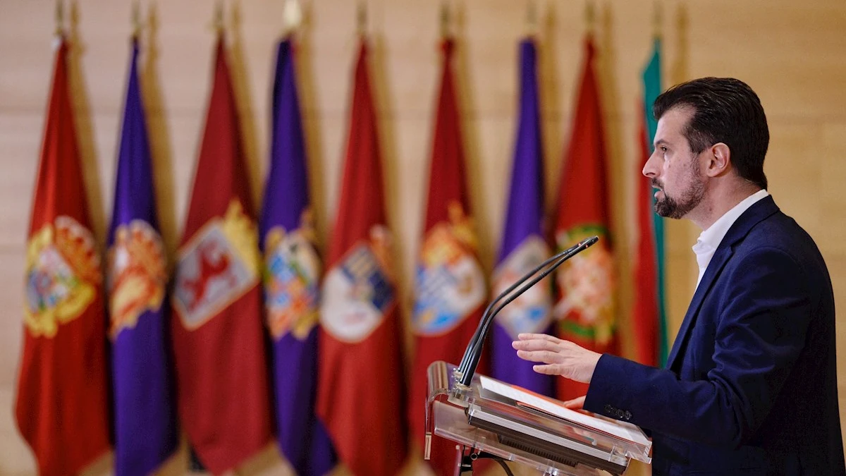 El secretario general del PSCyL, Luis Tudanca