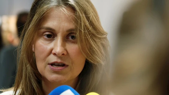 Meritxell Serret, en Bruselas en 2018 La exconsellera de Agricultura, Meritxell Serret, en Bruselas en 2018.