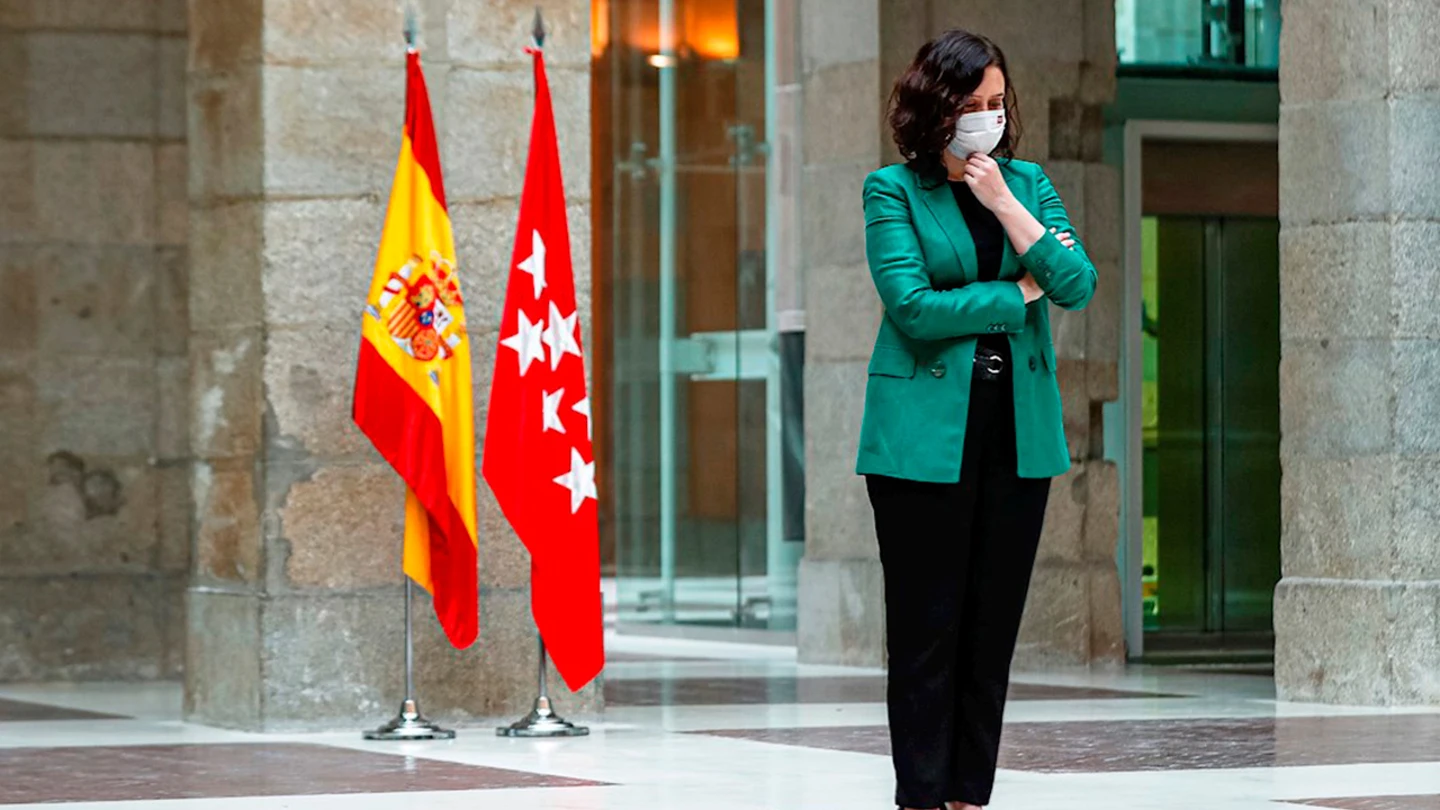 La presidenta de la Comunidad de Madrid, Isabel Díaz Ayuso La presidenta de la Comunidad de Madrid, Isabel Díaz Ayuso
