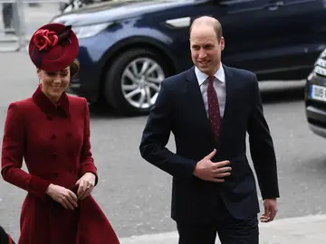 Los duques de Cambridge, Guillermo y Kate Middleton.