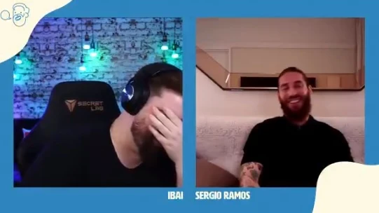 Ibai y Sergio Ramos