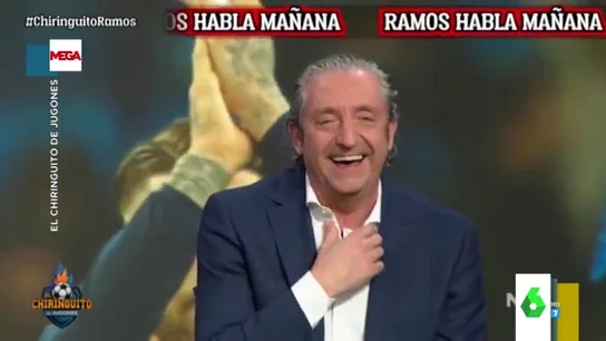 El ataque de risa en el plató de 'El Chiringuito' a cuenta del documental de Sergio Ramos: "Ni las Kardashian" El ataque de risa en el plató de 'El Chiringuito' a cuenta del documental de Sergio Ramos: "Ni las Kardashian"