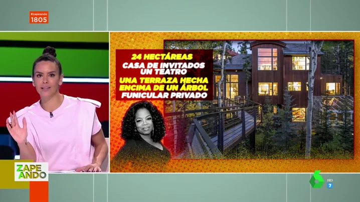 Un teatro, 14 baños y 30.000 metros cuadrados: así son las impresionantes mansiones de Oprah Winfrey