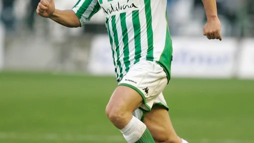 Mark González, con el Betis