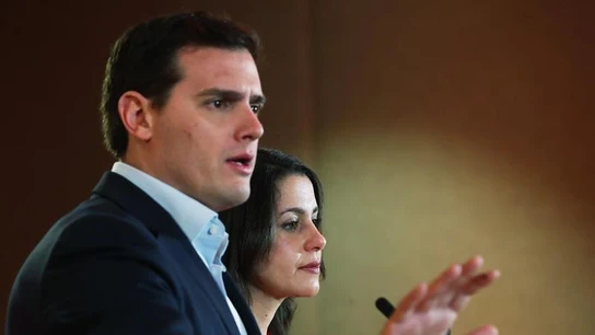 Albert Rivera e Inés Arrimadas en una imagen de archivo Albert Rivera e Inés Arrimadas en una imagen de archivo