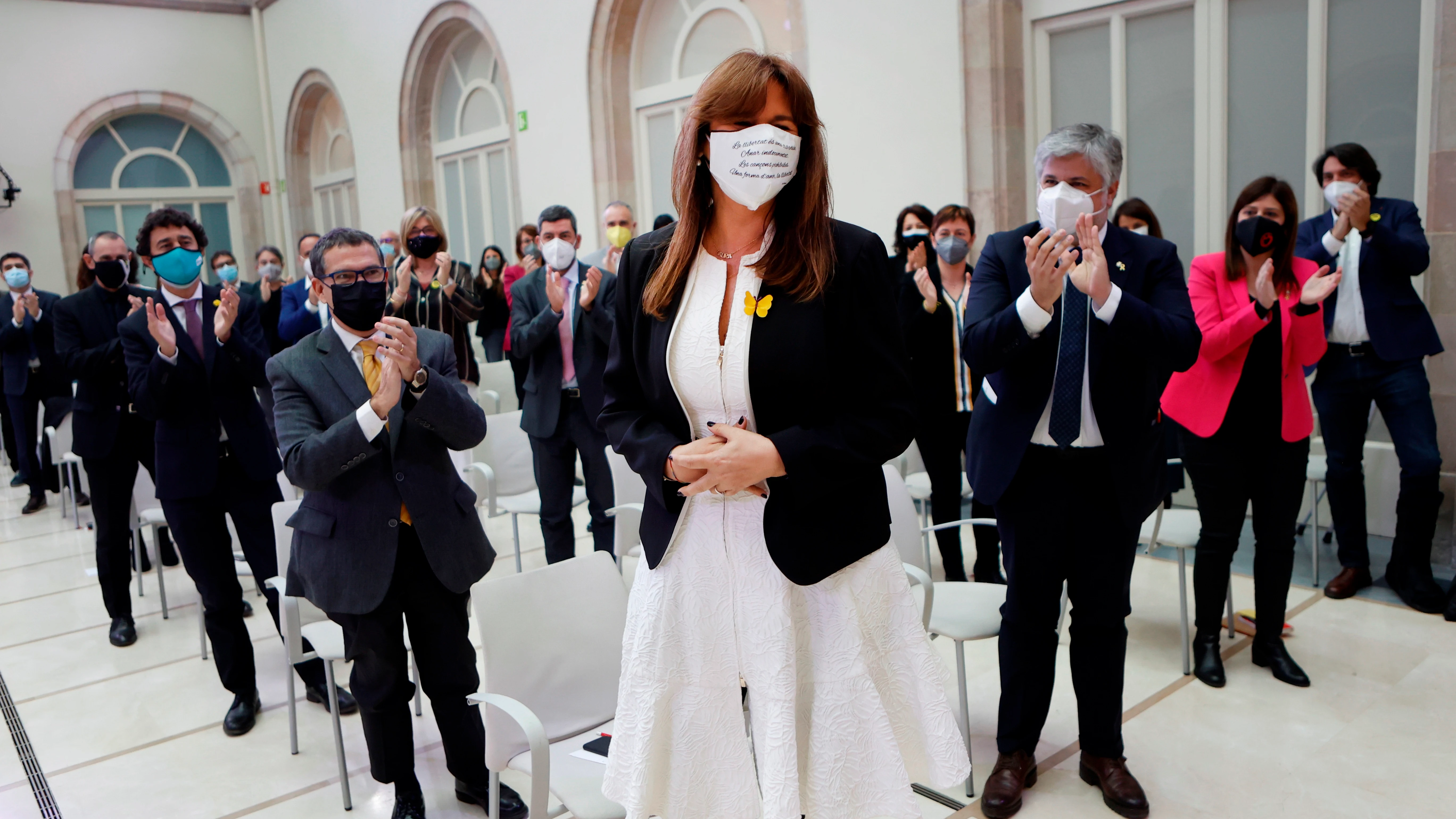 Laura Borràs, presidenta del Parlament catalán