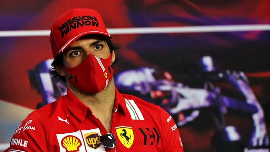Carlos Sainz, con Ferrari Carlos Sainz, con Ferrari