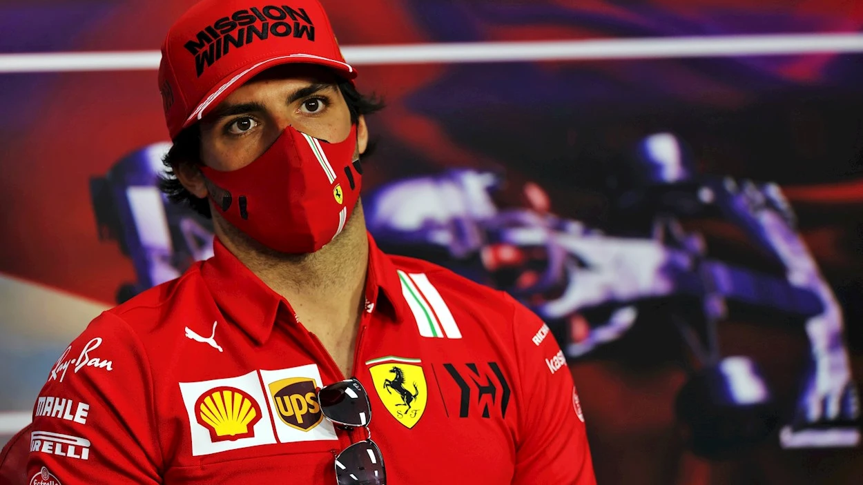 Carlos Sainz, con Ferrari