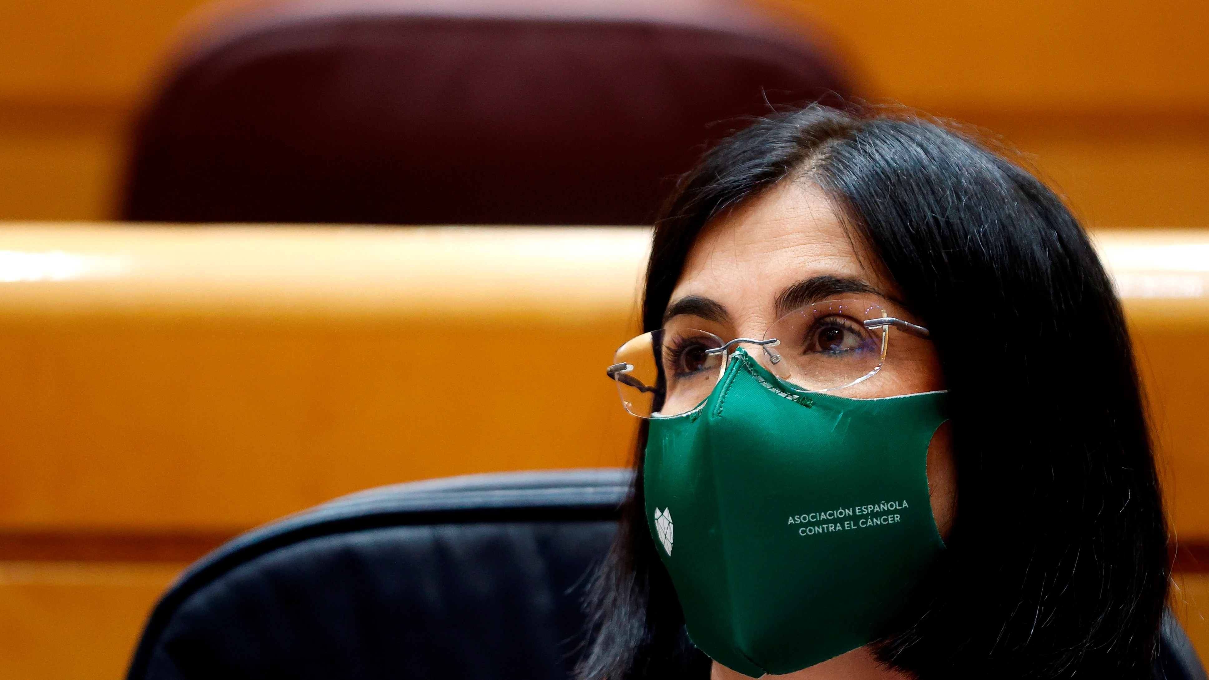 La ministra de Sanidad, Carolina Darias